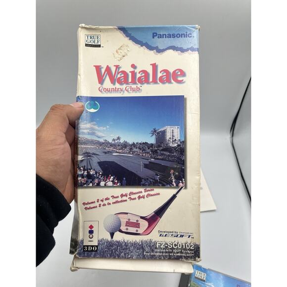 Waialae Country Club (3DO, 1994) Complete Long Box - Picture 11 of 16
